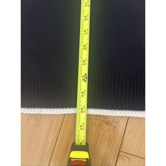 Vintage Nordic Snowflake Turtleneck Sweater Embroidered Cozy Winter Sz M - Picture 6 of 6